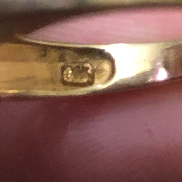 Vintage Effy BH 14kt Genuine Lemon Citrine & Amethyst Ring Size 8 - Picture 14 of 15